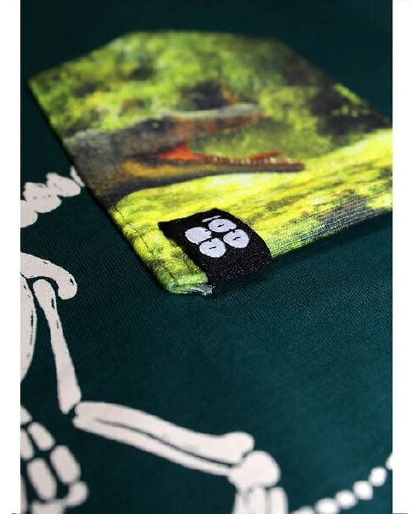 FÄDD Kinder T-Shirt Rundhals aus Bio-Baumwolle "Spino BT" Grün – Ansicht 4