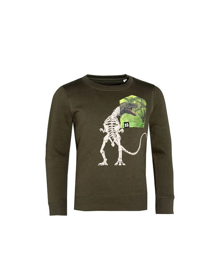 FÄDD Kinder Sweatshirt Pullover Bio-Baumwolle & recyceltem Polyester Grün