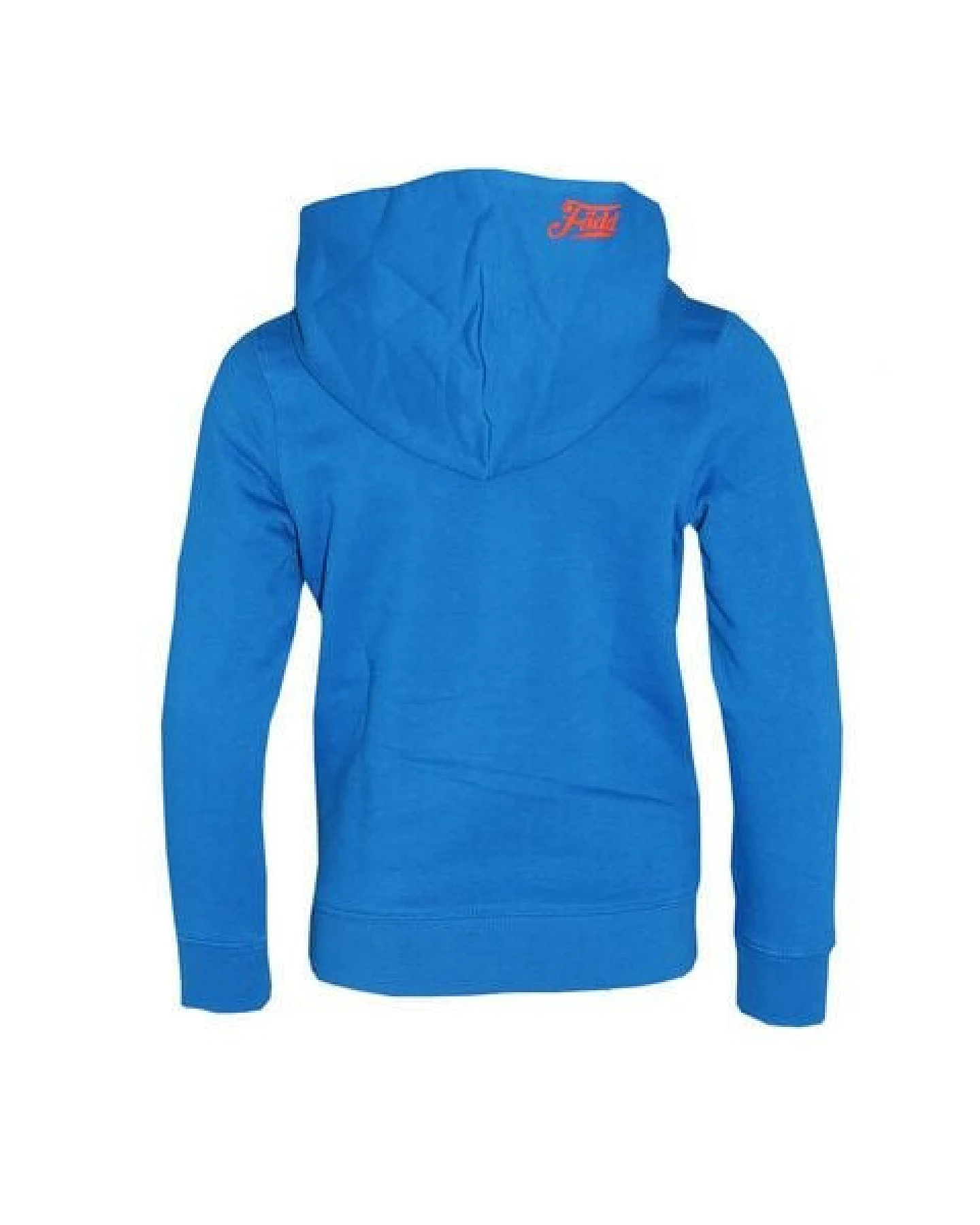 FÄDD Kinder Unisex Hoodie aus Bio-Baumwolle "Smutje Krabbe" Royal Blau – Ansicht 3