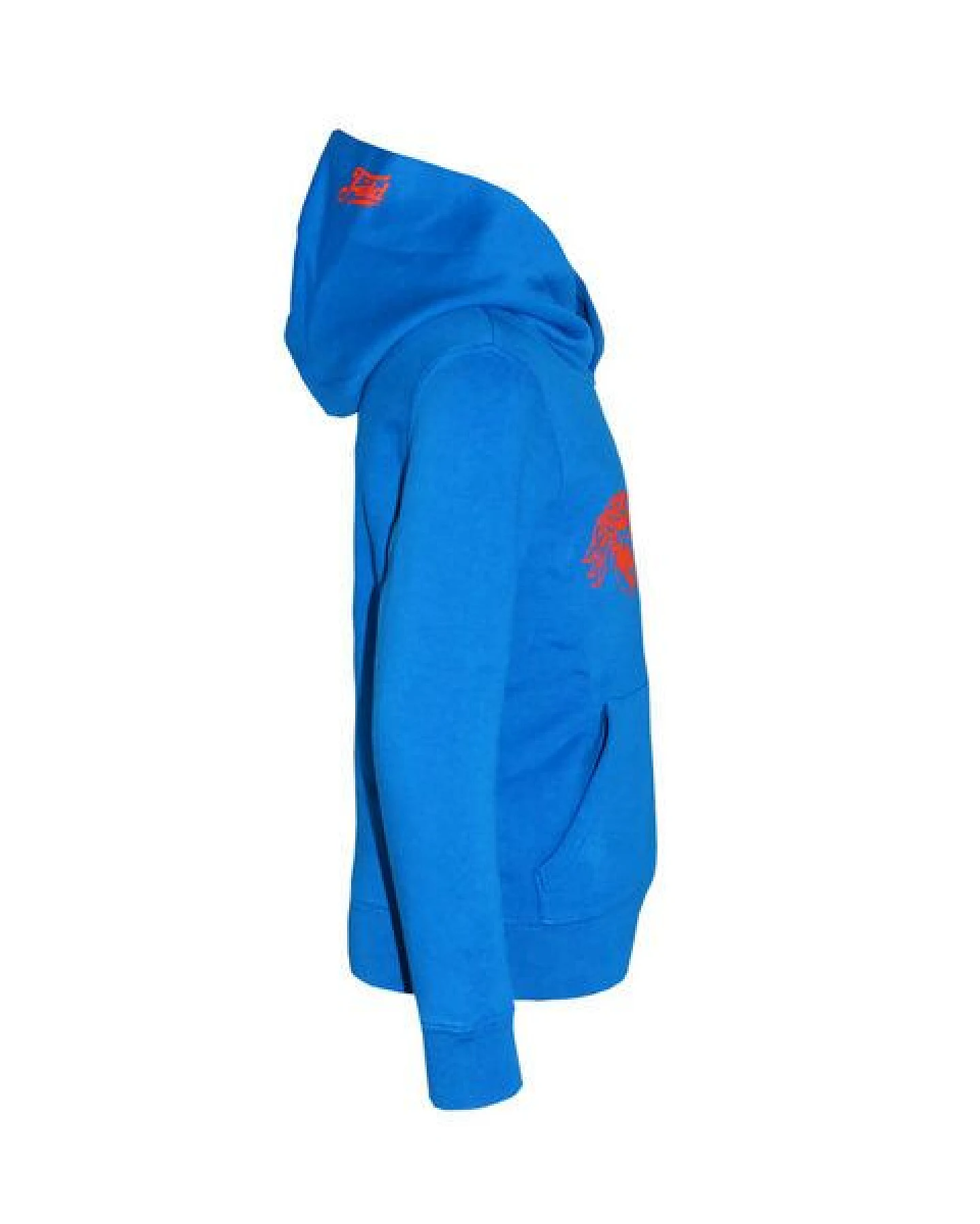 FÄDD Kinder Unisex Hoodie aus Bio-Baumwolle "Smutje Krabbe" Royal Blau – Ansicht 4