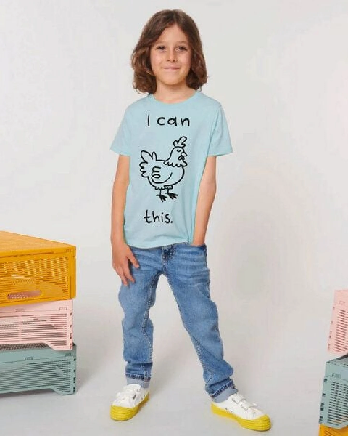 GARY MASH Kinder T-Shirt I can Hendl this aus Bio-Baumwolle – Ansicht 3