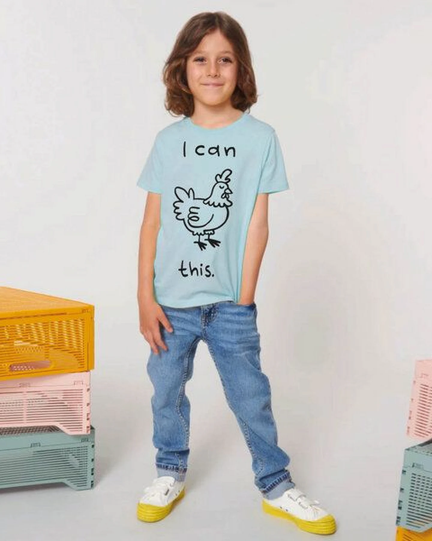 GARY MASH Kinder T-Shirt I can Hendl this aus Bio-Baumwolle – Ansicht 3