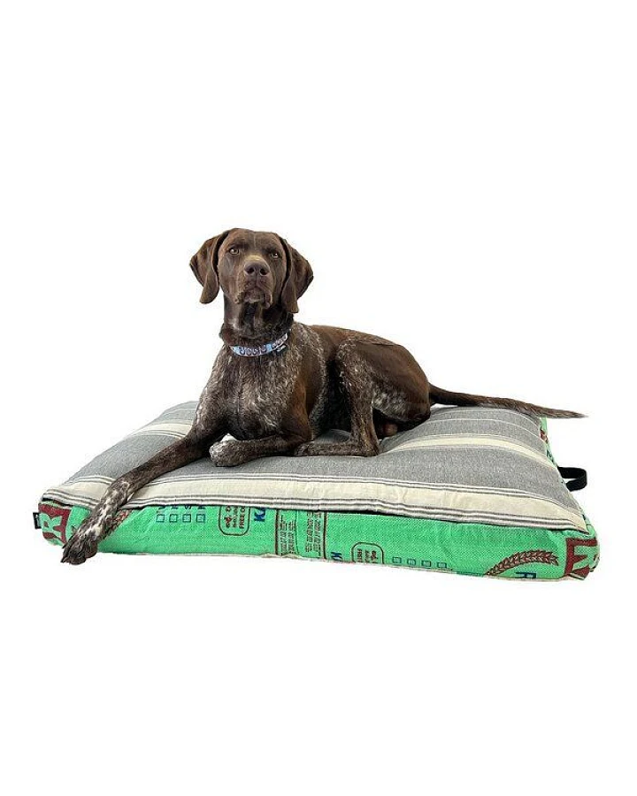 GOOPSI Hundebett mit BIO-Baumwollfüllung, Hundekissen - versch. Farben