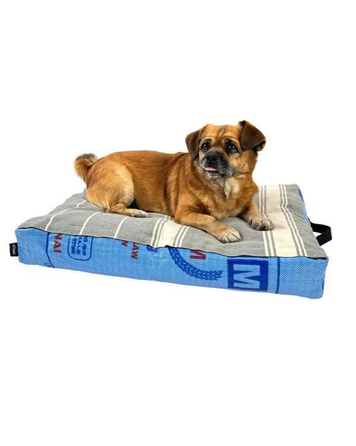 GOOPSI Hundebett mit BIO-Dinkelfüllung, Hundekissen - versch. Farben
