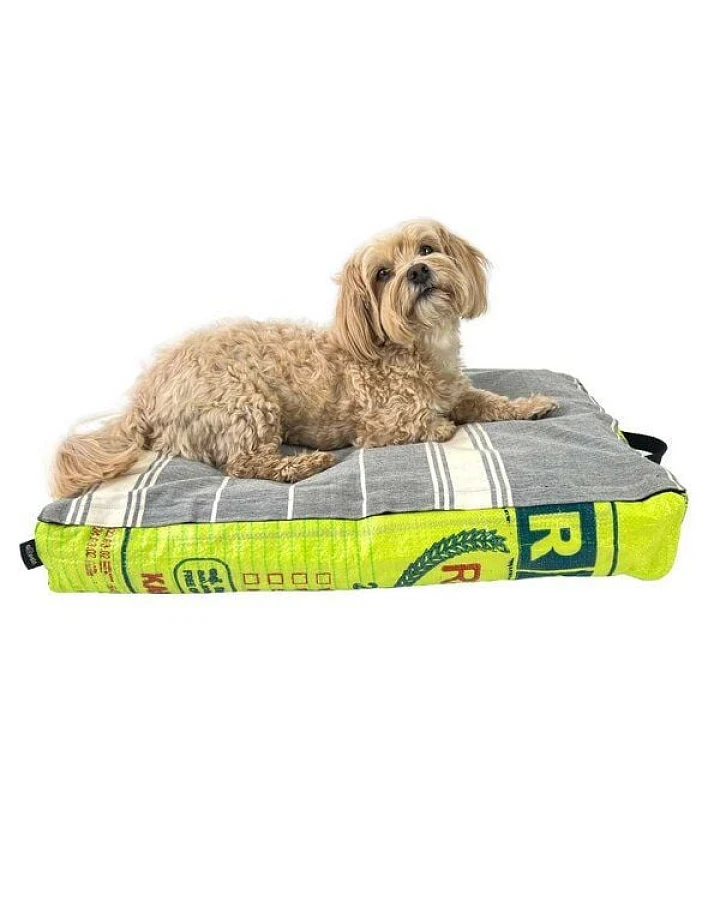 GOOPSI Hundebett mit BIO-Dinkelfüllung, Hundekissen - versch. Farben