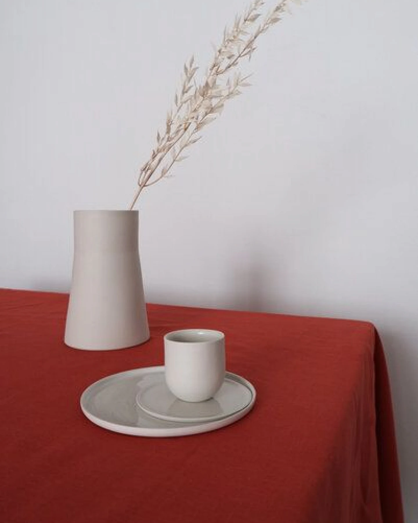 gust. Leinentischdecke – Linen Tablecloth - 100% Bio-Leinen – Ansicht 2