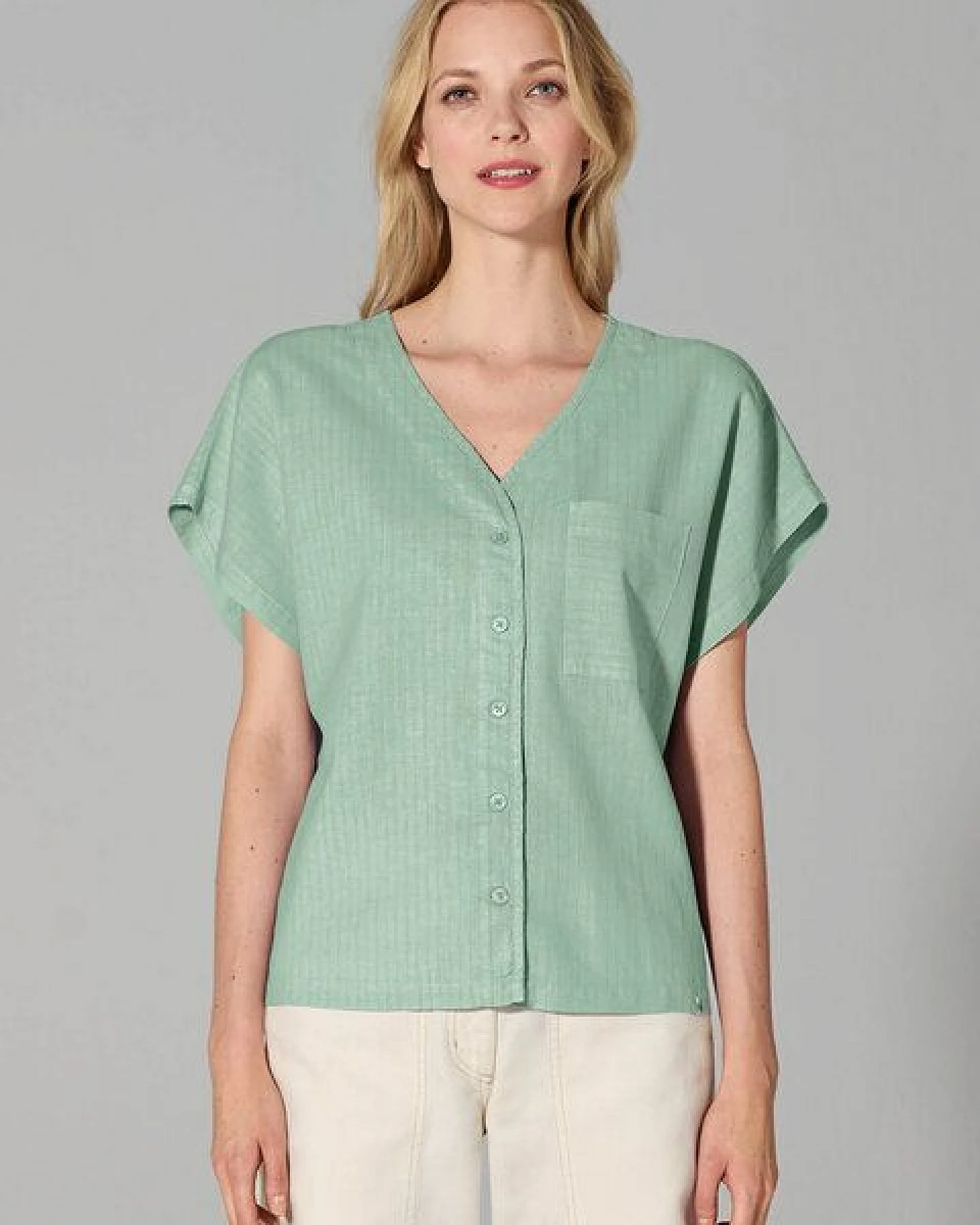 HempAge Hanf Sommer Bluse – Ansicht 2