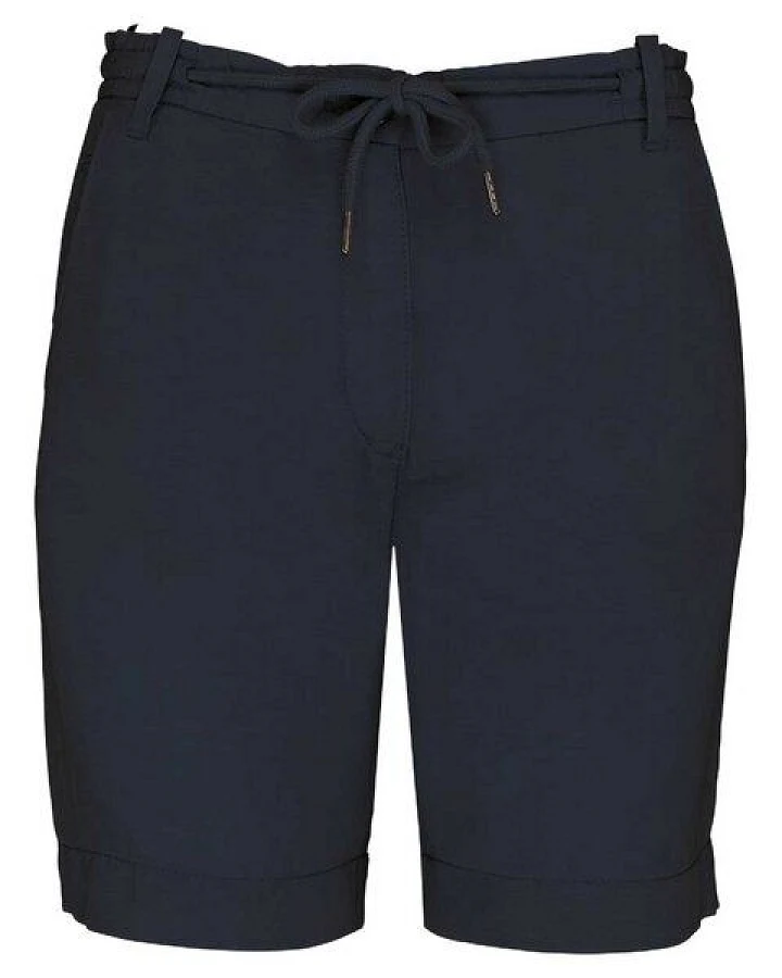 YTWOO Damen Bermuda-Shorts Straight Fit aus nachhaltigen Lyocellfasern und Leinen