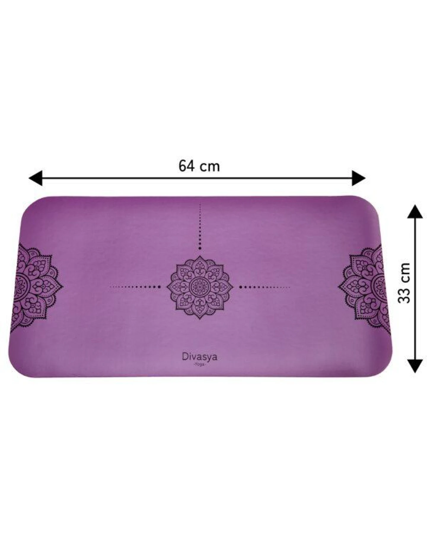 Divasya Yoga Travel-Set: 2 Yoga-Handtücher und 1 Yoga-Pad – Ansicht 2
