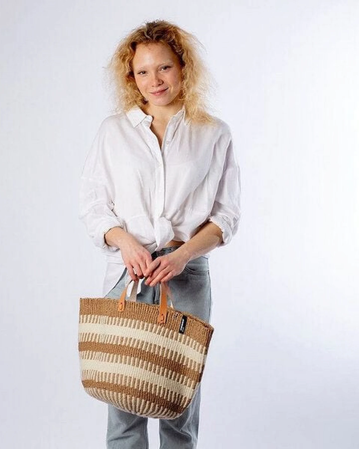 KIONDO Korb Pamba XS/S/M/XXL - Wolle/Papier Aufbewahrungs- & Pflanzkorb by Mifuko – Ansicht 4
