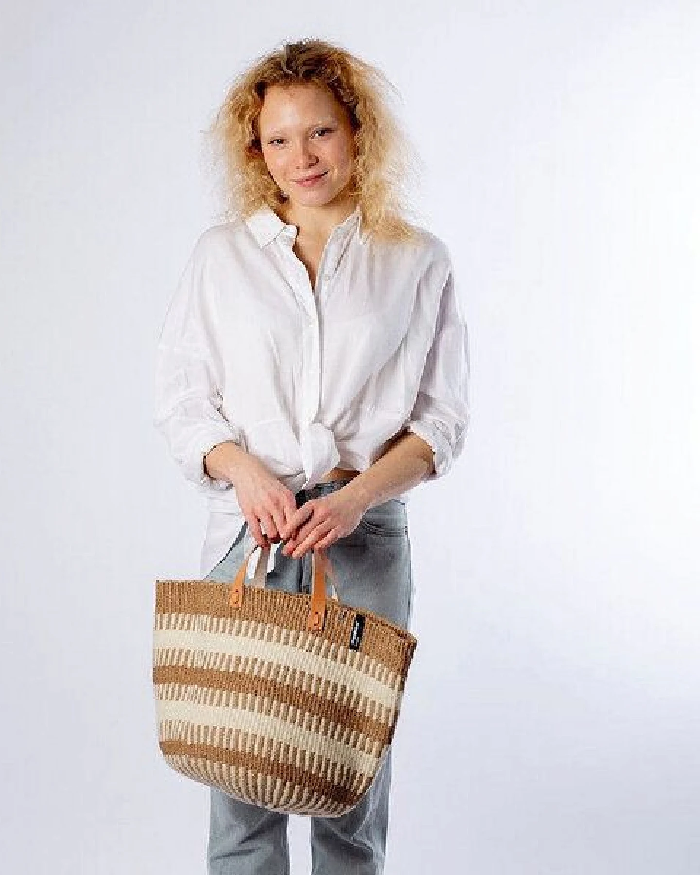 KIONDO Korb Pamba XS/S/M/XXL - Wolle/Papier Aufbewahrungs- & Pflanzkorb by Mifuko – Ansicht 4