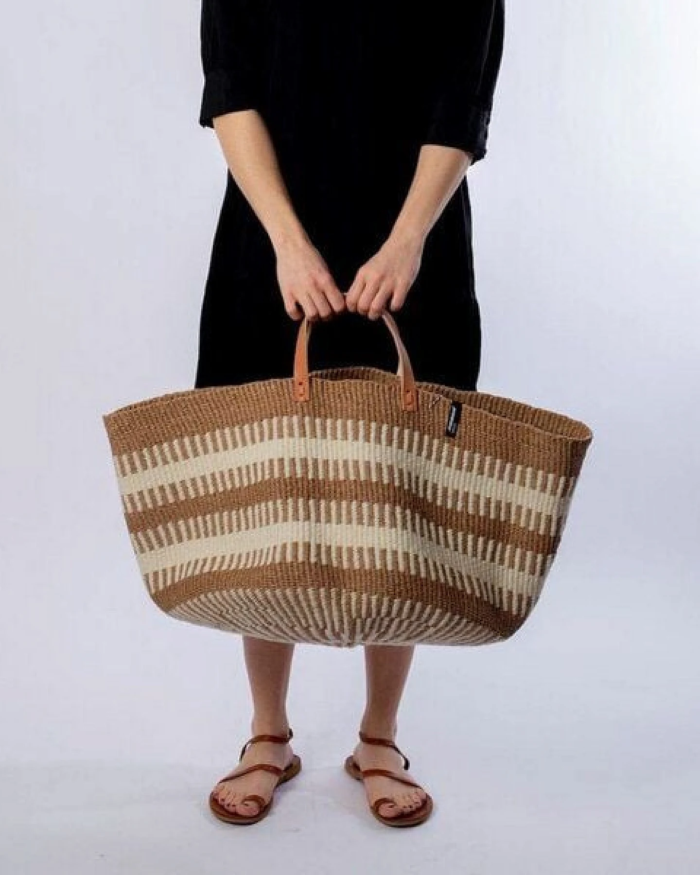 KIONDO Korb Pamba XS/S/M/XXL - Wolle/Papier Aufbewahrungs- & Pflanzkorb by Mifuko – Ansicht 4
