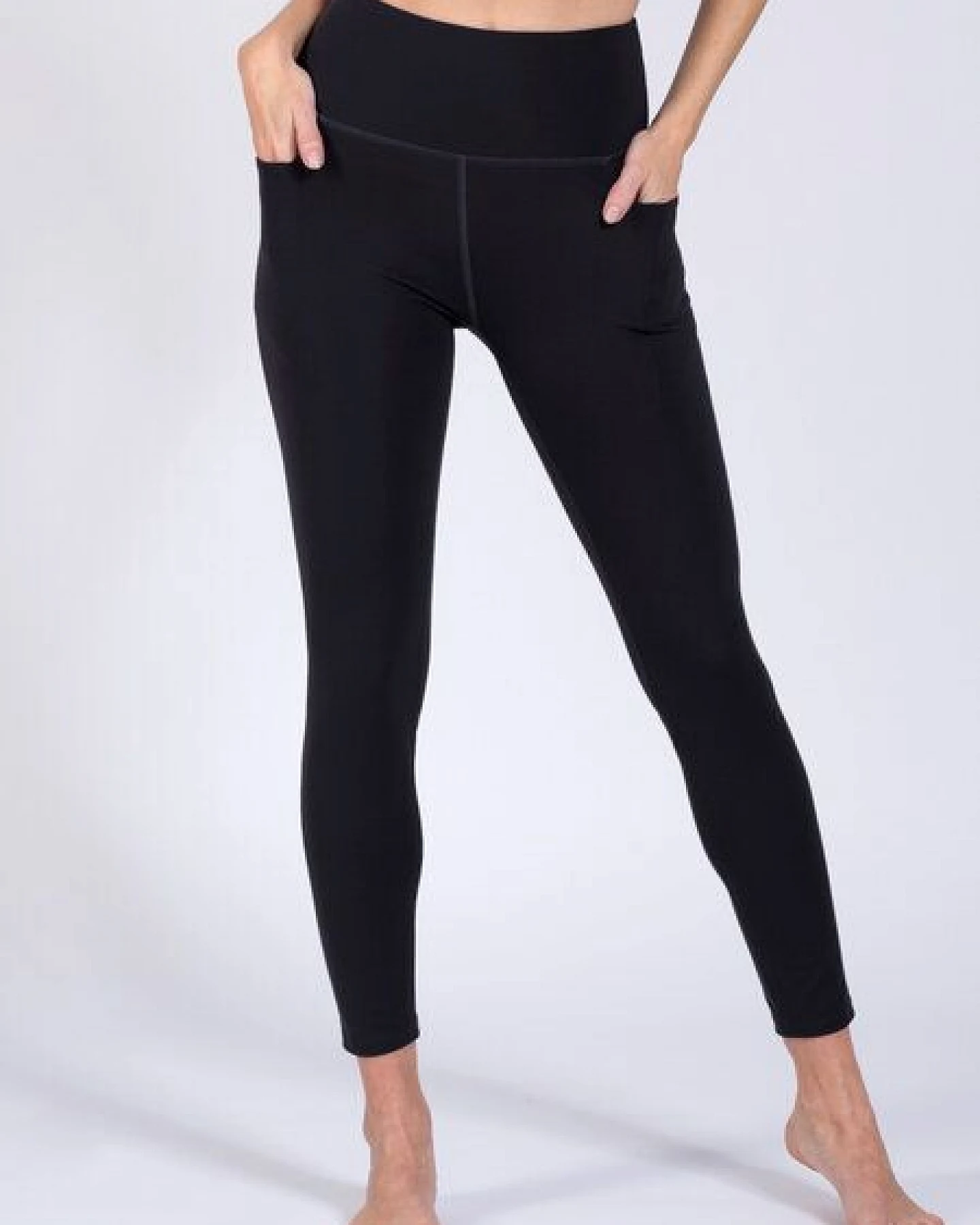 Magadi Yoga Leggings AMALIA aus softem Stretch, mit Taschen – Ansicht 4