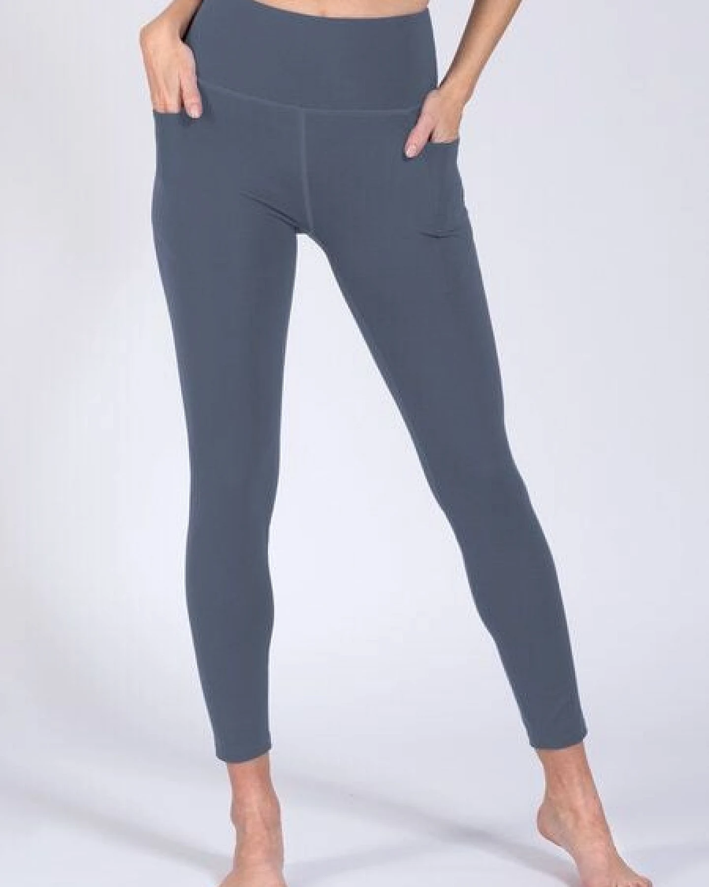 Magadi Yoga Leggings AMALIA aus softem Stretch, mit Taschen – Ansicht 3