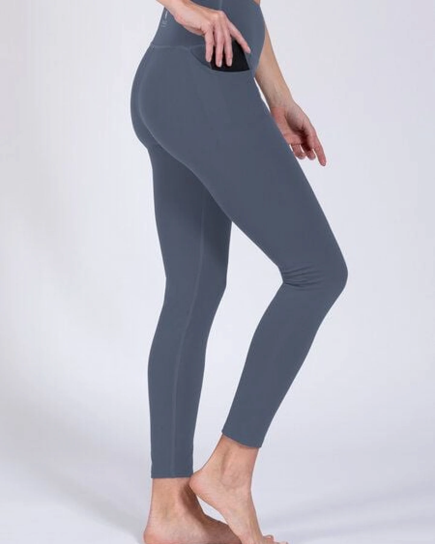 Magadi Yoga Leggings AMALIA aus softem Stretch, mit Taschen – Ansicht 4