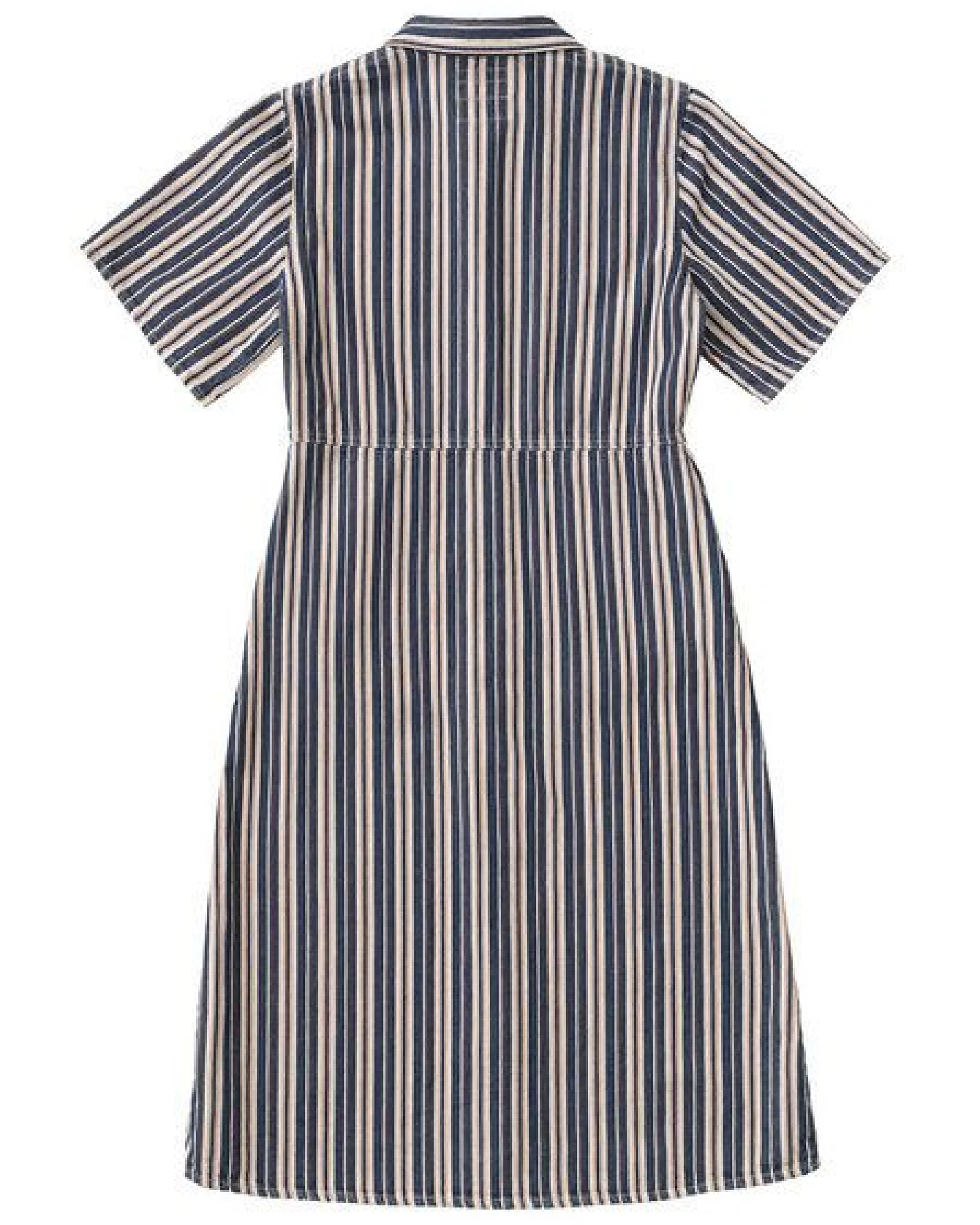 Nudie Jeans Lotten Denim Dress Stripe – Ansicht 2