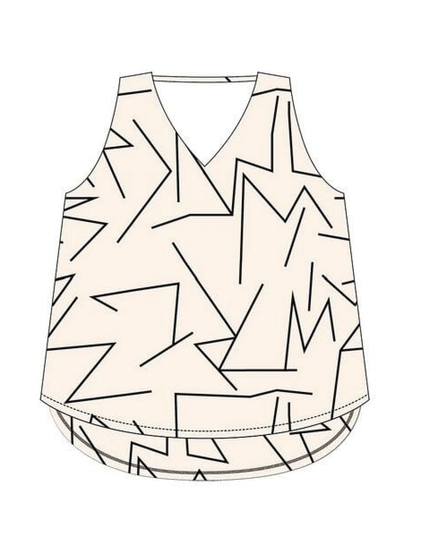 WiDDA berlin Beige Sommerbluse VAU aus ECOVERO® Viskose – Ansicht 4