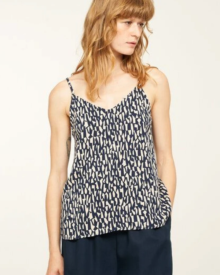 Damen Bluse aus LENZING ECOVERO