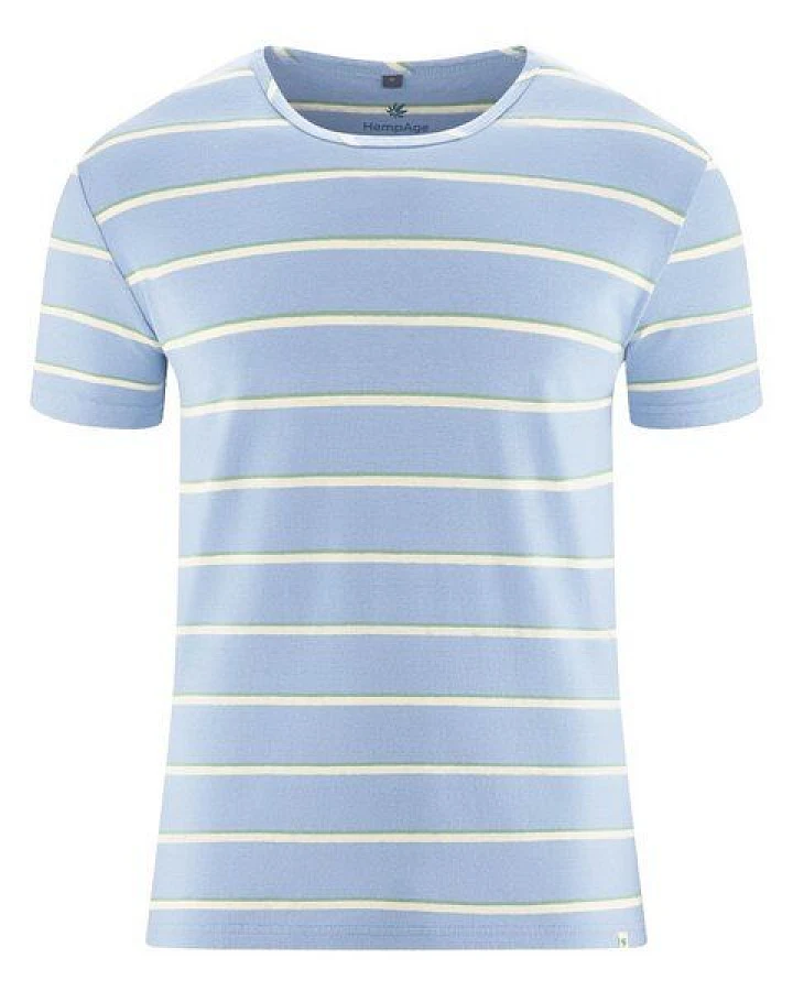 HempAge gestreiftes Hanf T-Shirt