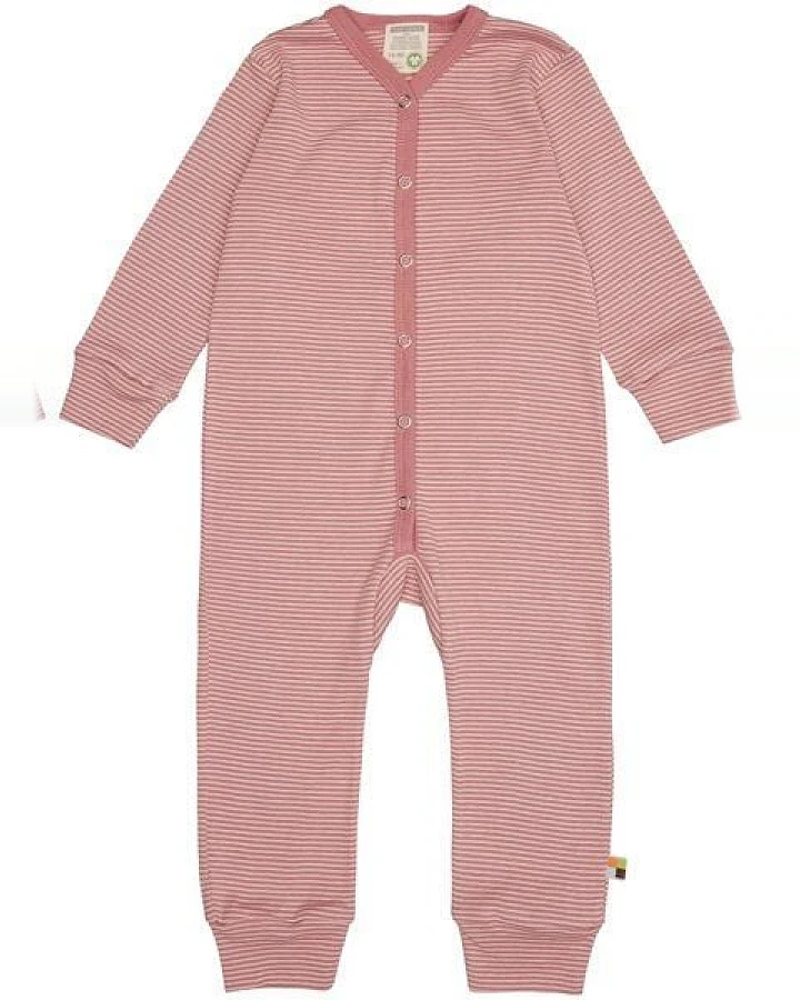 loud + proud Baby Overall Pyjama aus Bio Baumwolle und GOTS zertifiziert