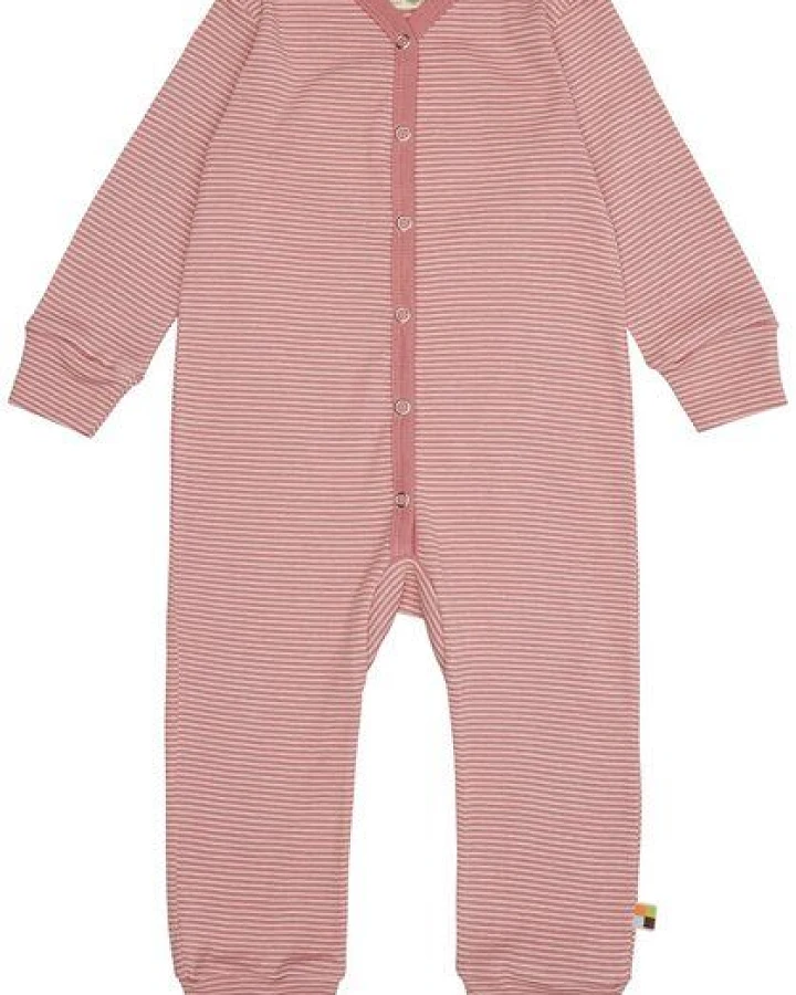 loud + proud Baby Overall Pyjama aus Bio Baumwolle und GOTS zertifiziert