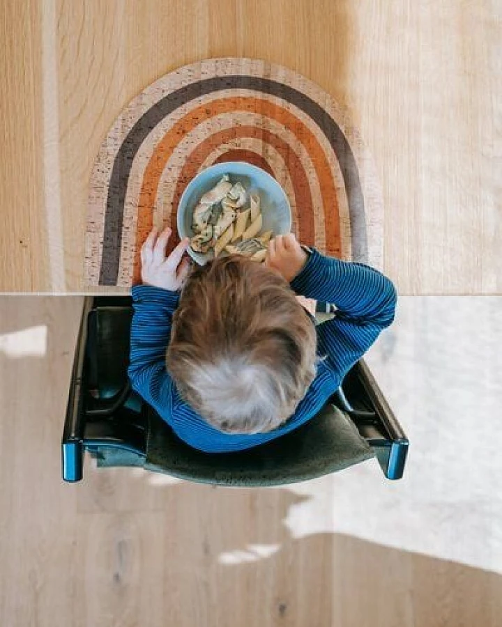 Clarissakork Kinder Tischset Rainbow Natur