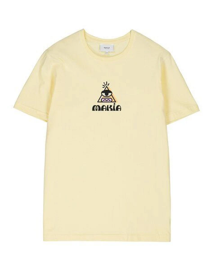 Makia T-Shirt Illuminati - Lemon