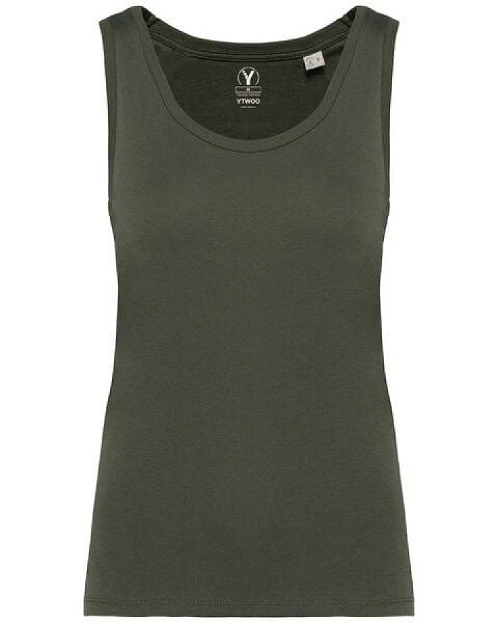 YTWOO Damen Tank Top aus 100% Bio-Baumwolle