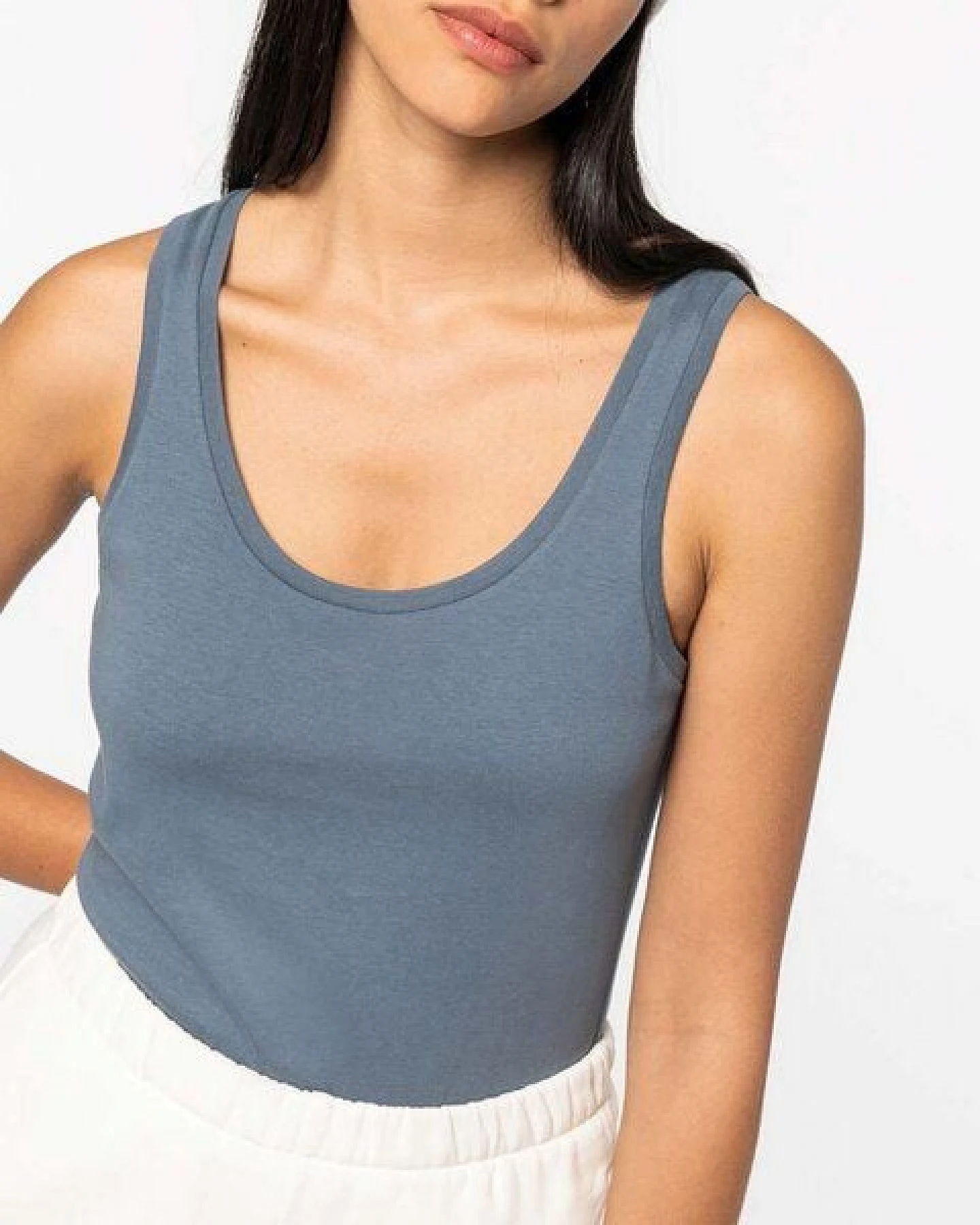 YTWOO Damen Tank Top aus 100% Bio-Baumwolle – Ansicht 3