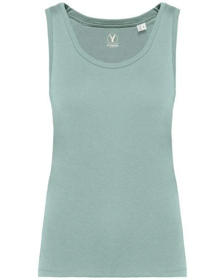 YTWOO Damen Tank Top aus 100% Bio-Baumwolle