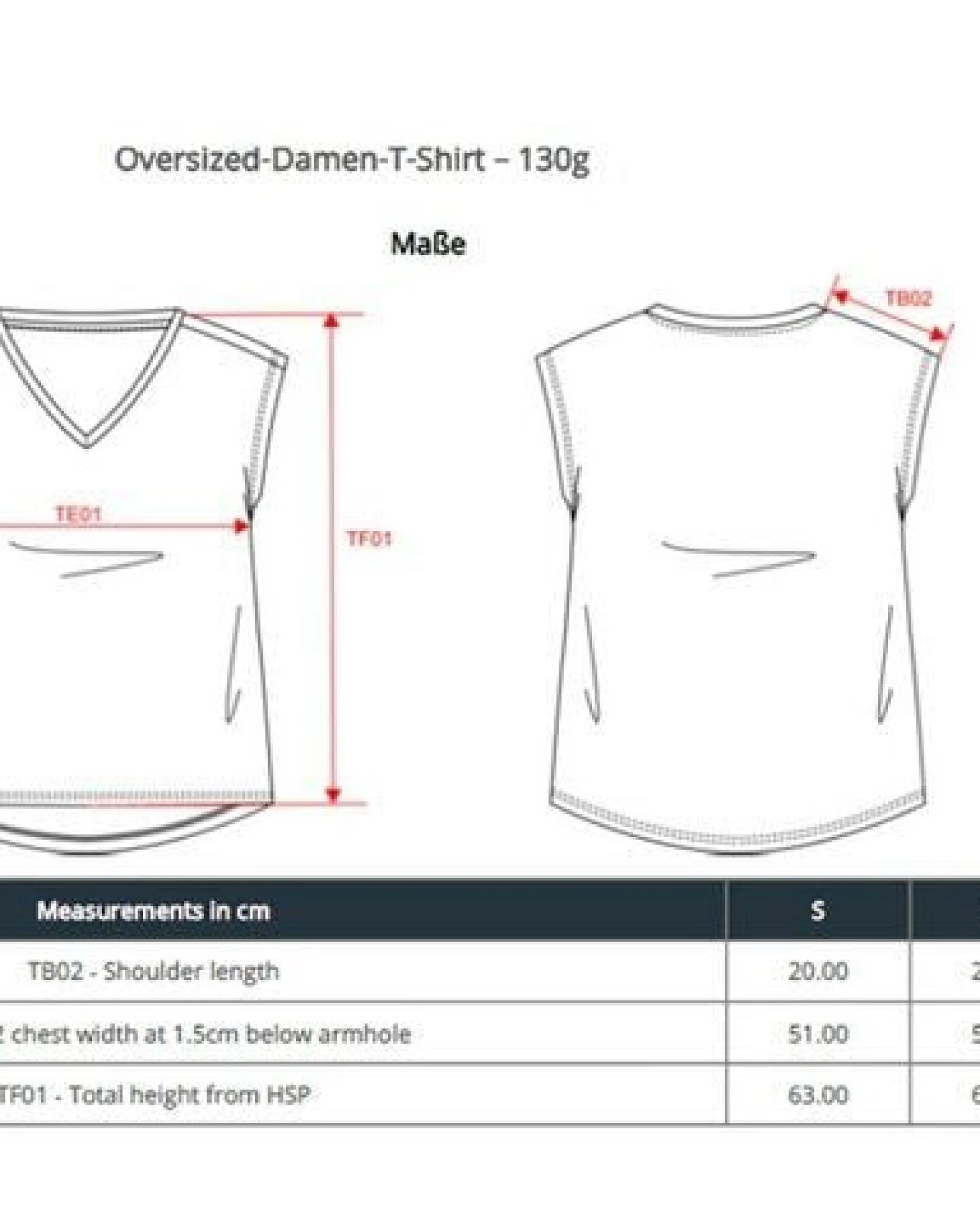 YTWOO Oversized Damen T-Shirt aus Bio-Baumwolle, V-Ausschnitt – Ansicht 3