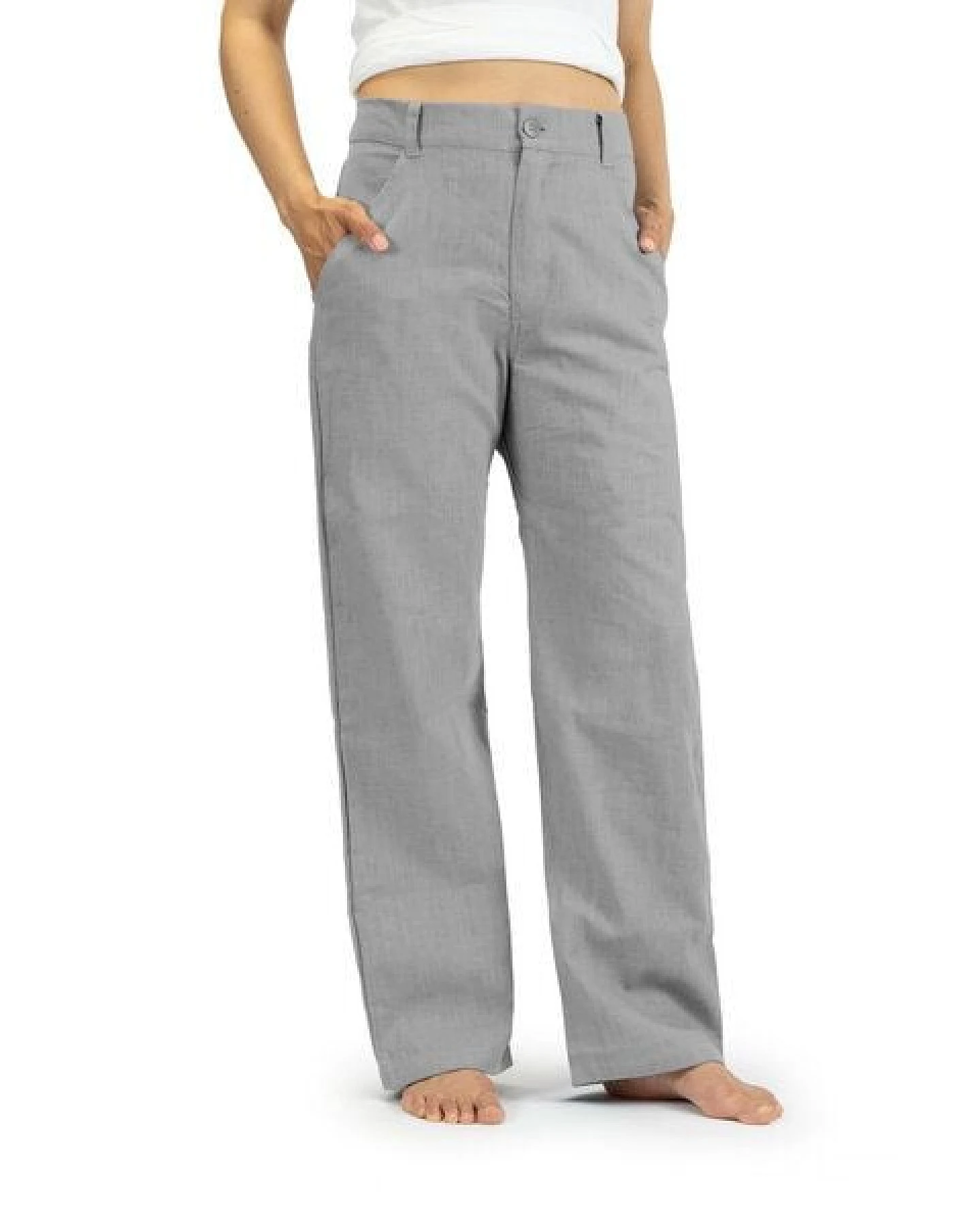 Leinenhose APPROVAL von SCHAZAD – Ansicht 2
