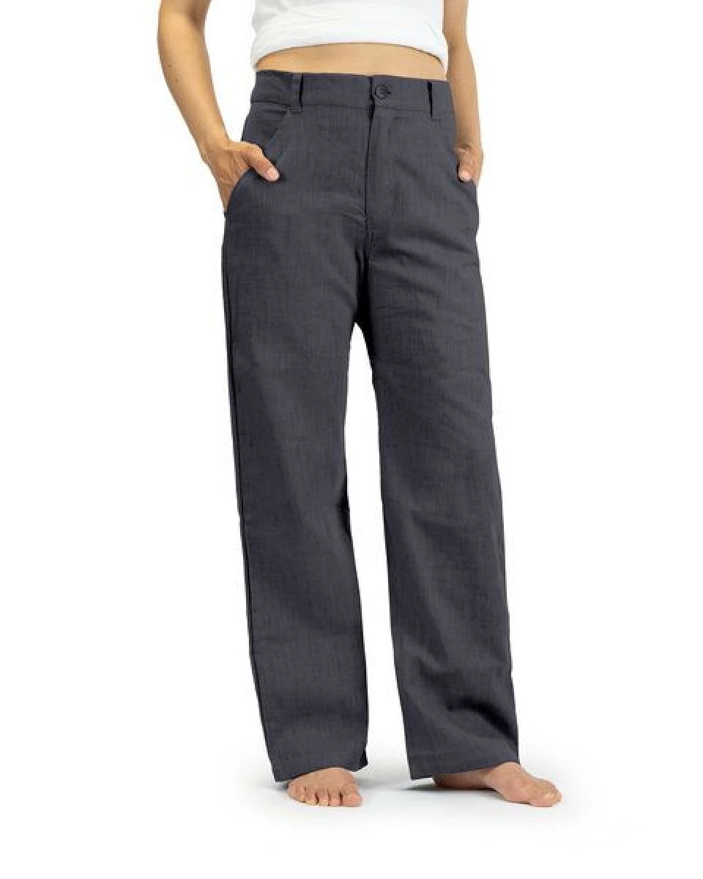 Leinenhose APPROVAL von SCHAZAD – Ansicht 2