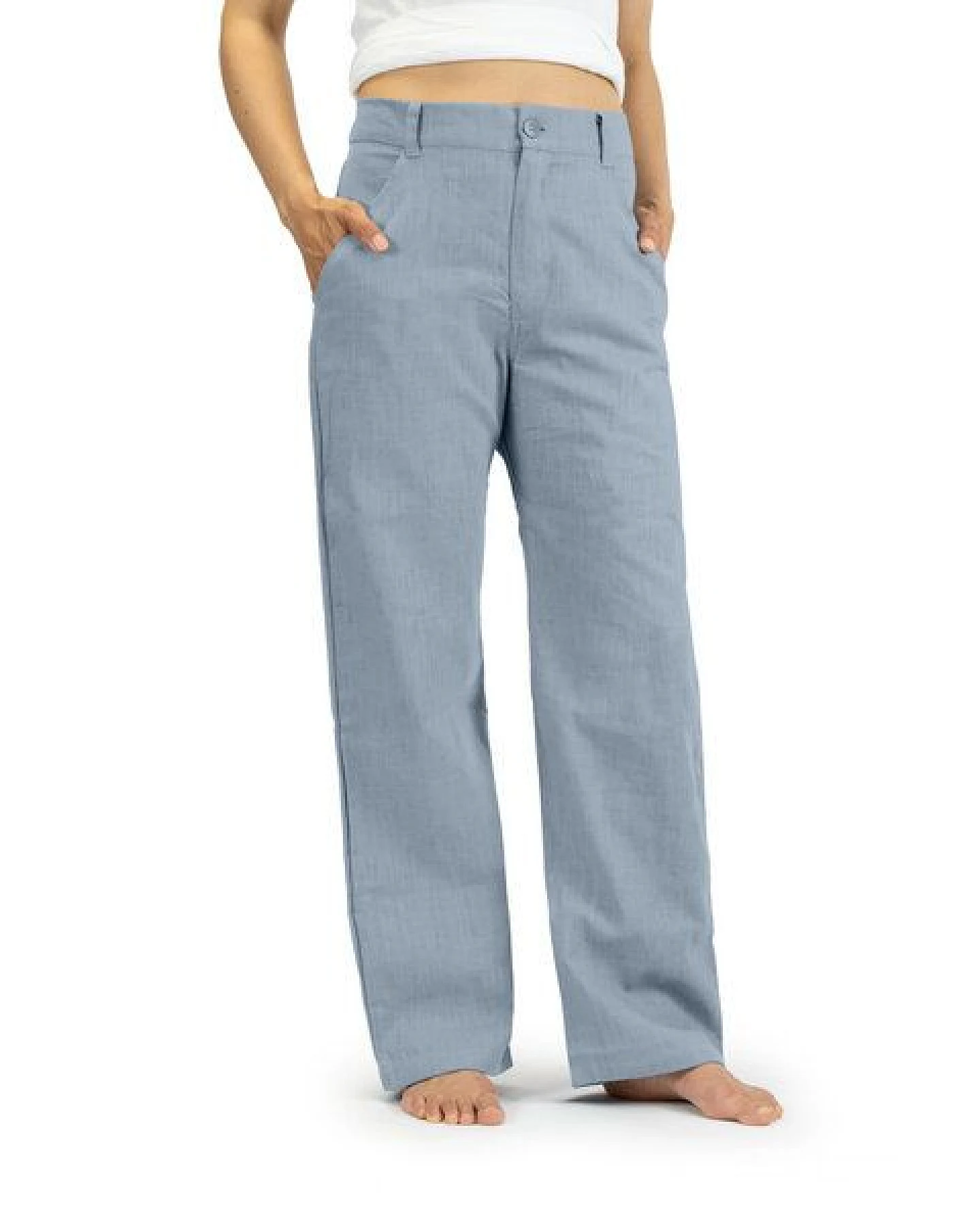 Leinenhose APPROVAL von SCHAZAD – Ansicht 2