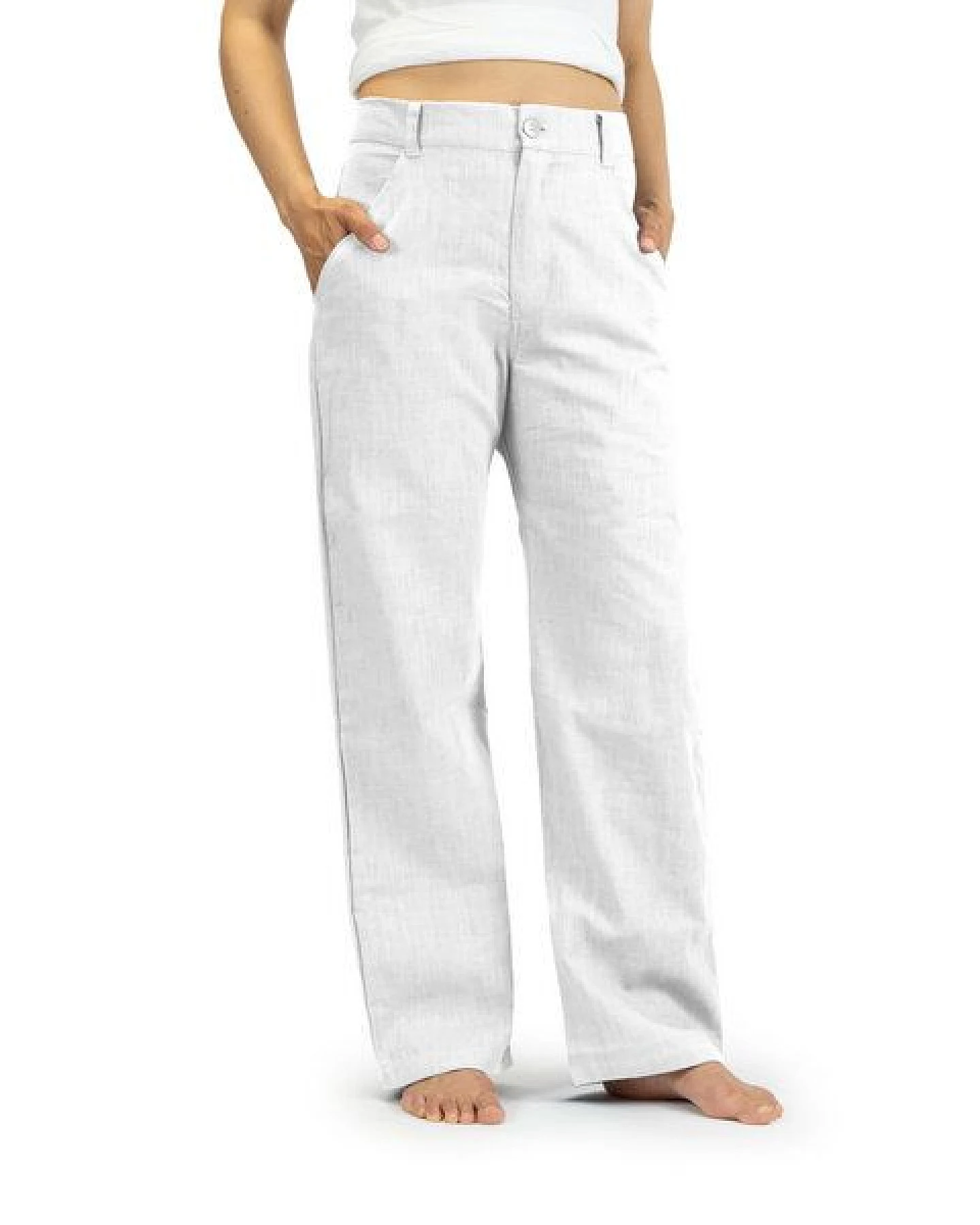 Leinenhose APPROVAL von SCHAZAD – Ansicht 2
