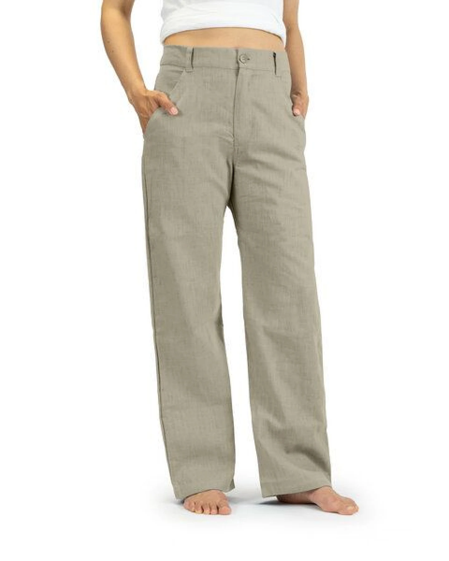 Leinenhose APPROVAL von SCHAZAD – Ansicht 2