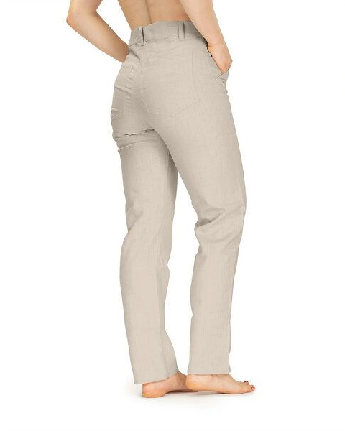 Leinenhose APPROVAL-SLIM von SCHAZAD – Ansicht 2