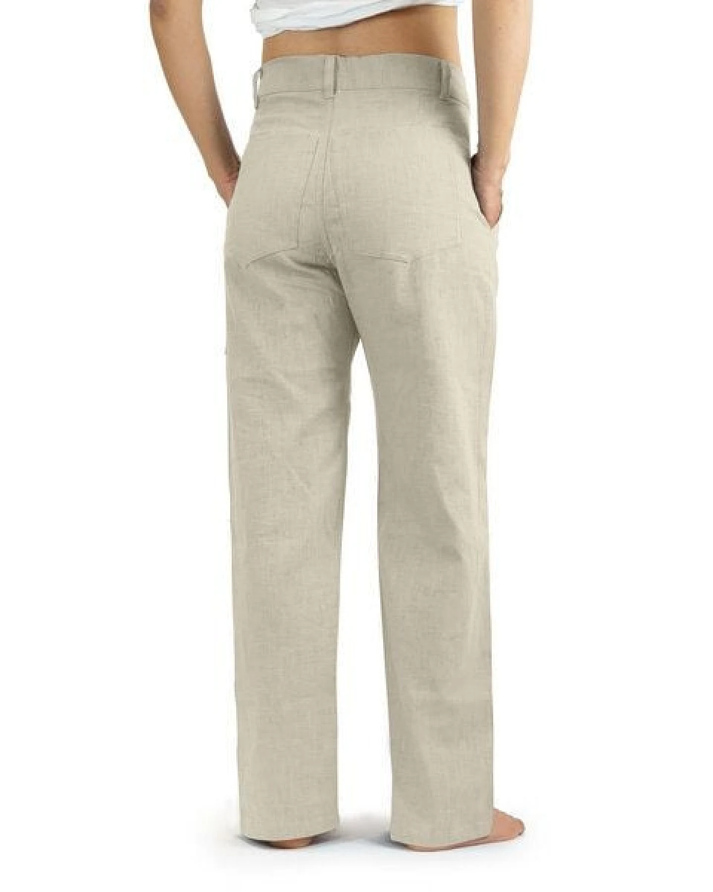 Leinenhose APPROVAL-GO von SCHAZAD – Ansicht 3