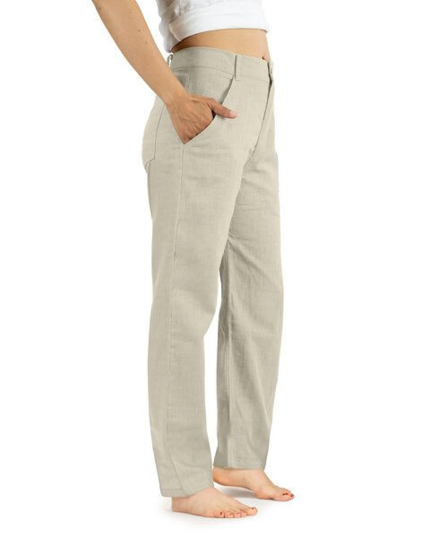 Leinenhose APPROVAL-GO von SCHAZAD – Ansicht 2
