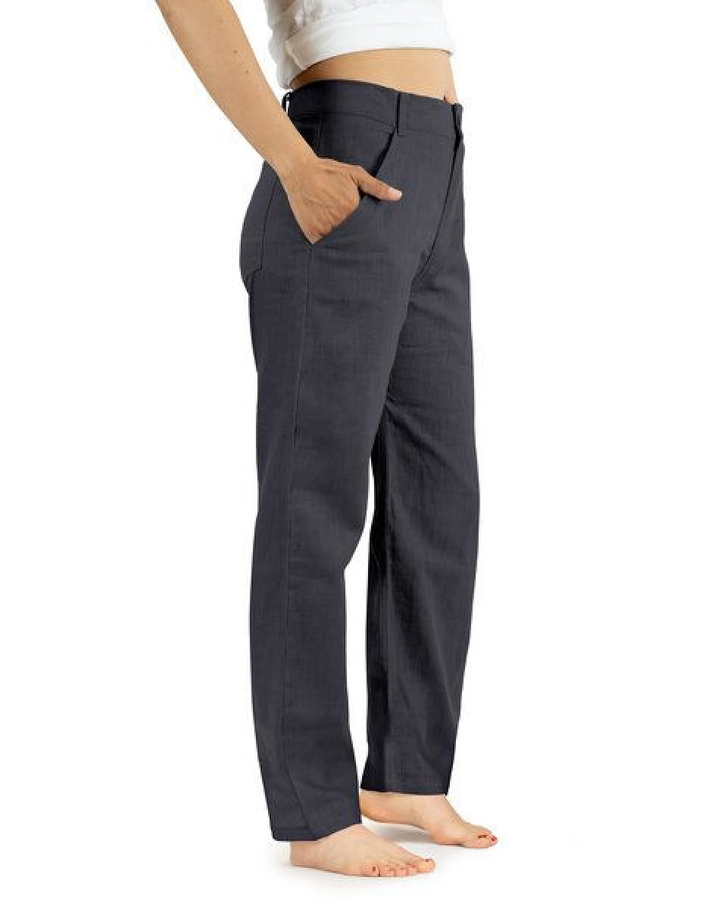 Leinenhose APPROVAL-GO von SCHAZAD – Ansicht 2