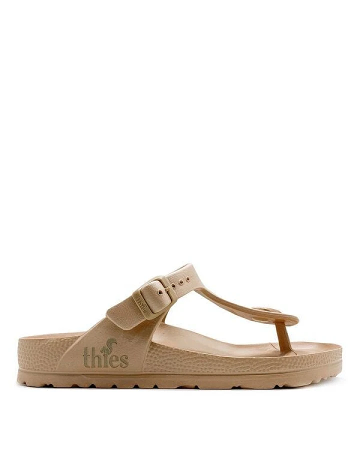 Vegane Ecofoam Zehentrenner Sandale von thies ® aus recyceltem EVA