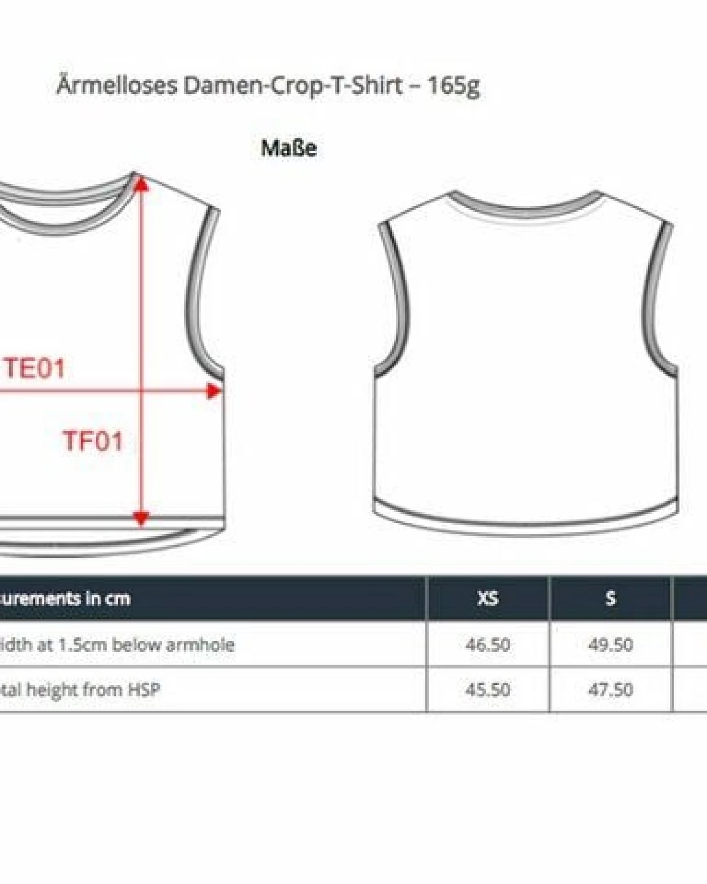 YTWOO Ärmelloses Damen-Crop-T-Shirt aus Bio-Baumwolle – Ansicht 3