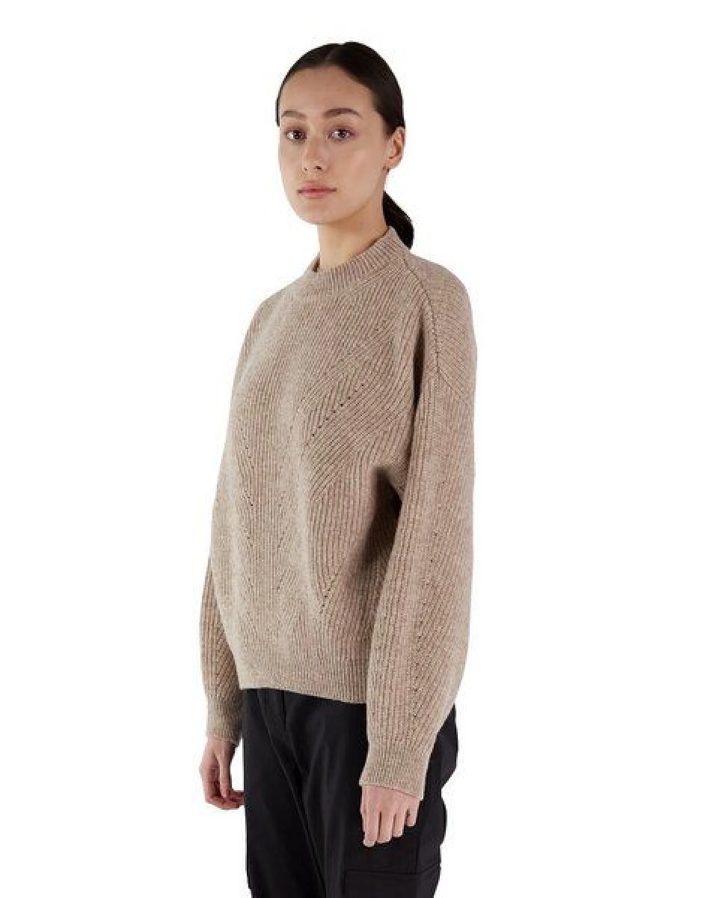 Makia Pullover Carla - Beige – Ansicht 2