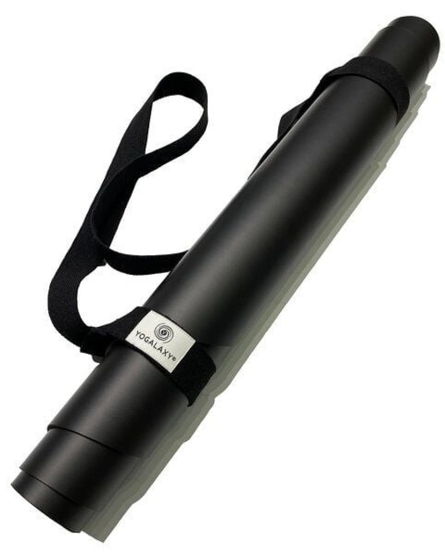 YOGALAXY® Yogamatte in Surfbrett Form - schwarz, oval, rutschfest, gratis Tragegurt - Sonderrabatt – Ansicht 4