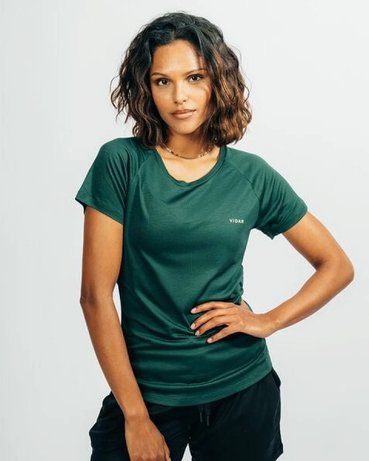 VIDAR Sport Damen Sportshirt aus SEACELL