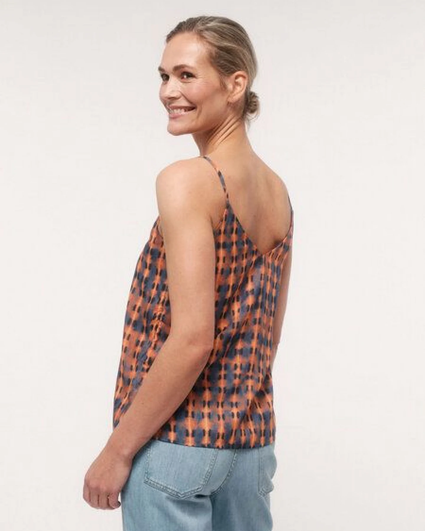 LANIUS Trägertop Summer Glow aus Modal und Seide – Ansicht 2