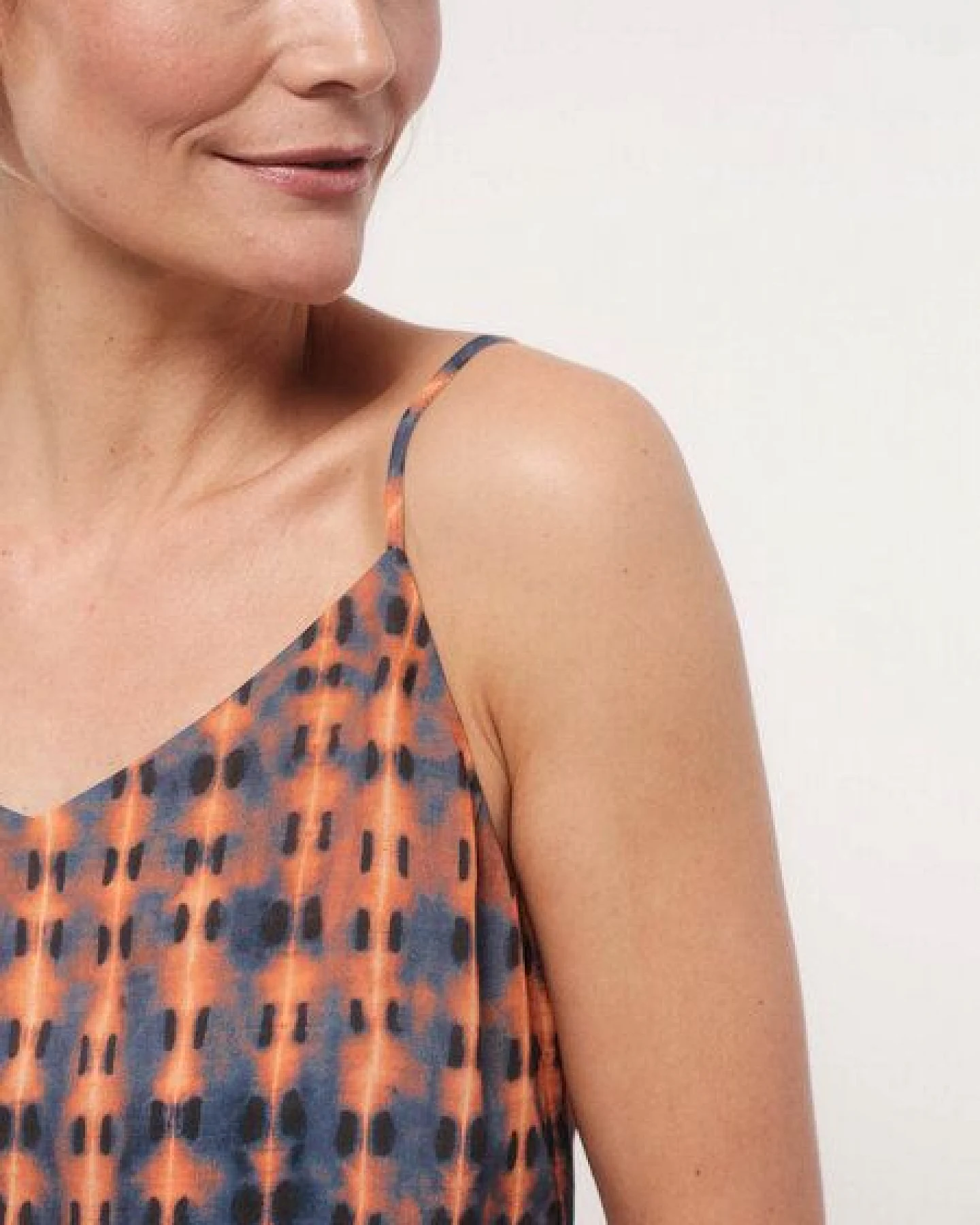 LANIUS Trägertop Summer Glow aus Modal und Seide – Ansicht 3