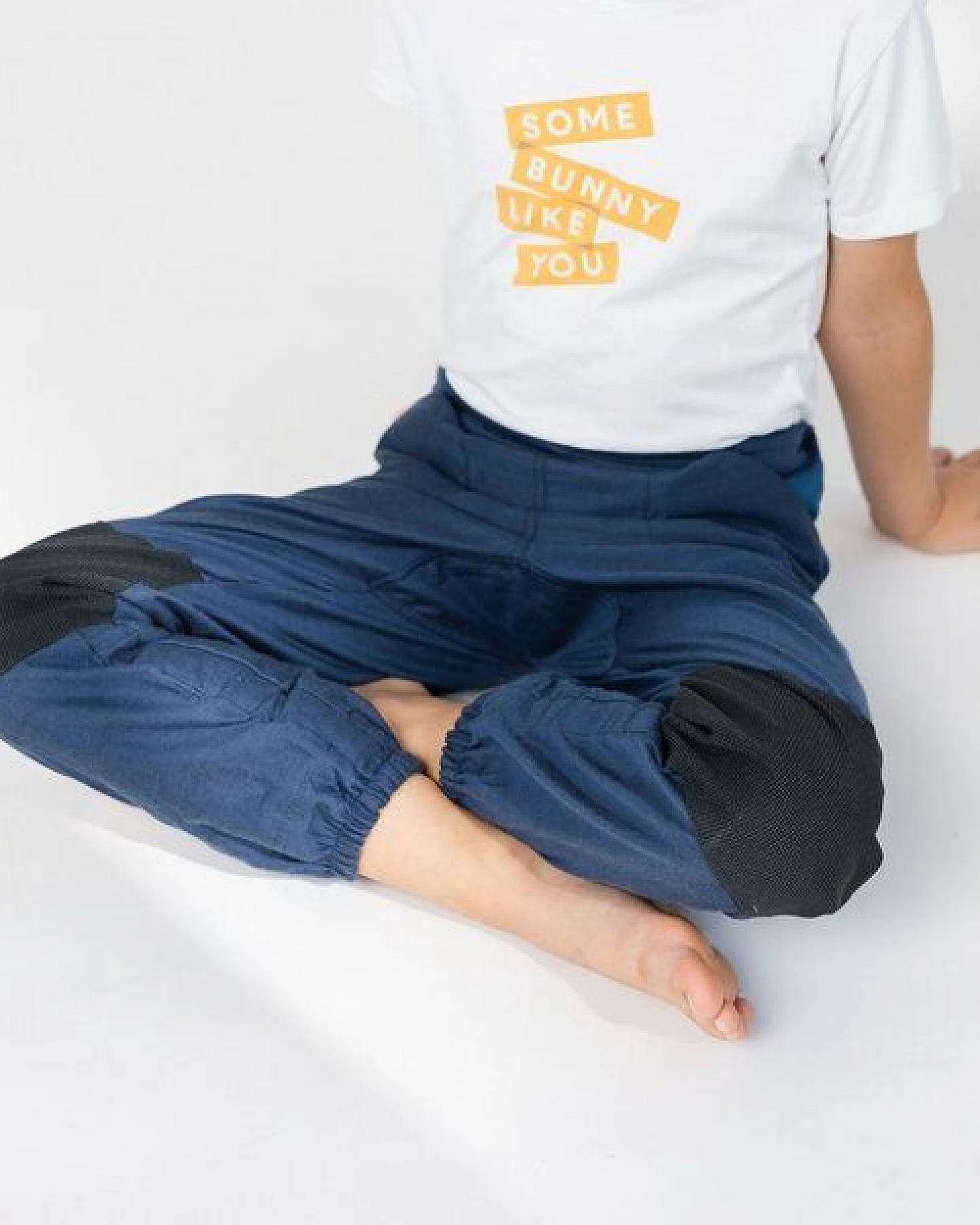 Babbily Sommer Wanderhose mit robusten Knien - Bio-Baumwolle – Ansicht 2