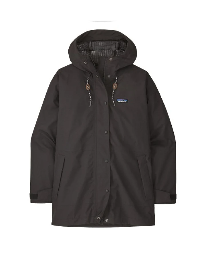 Patagonia - Women's Outdoor Everyday Rain Jacket - Regenjacke Gr XS grau/schwarz