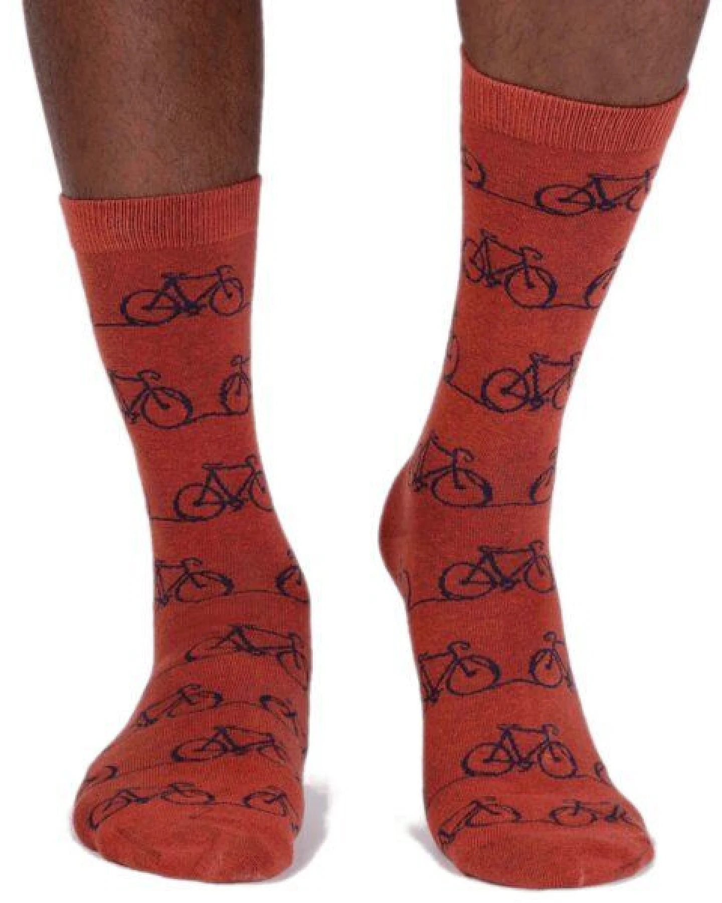 Thought Baumwoll-Socken mit Fahrrad Motiv Modell: Bennie GOTS – Ansicht 2